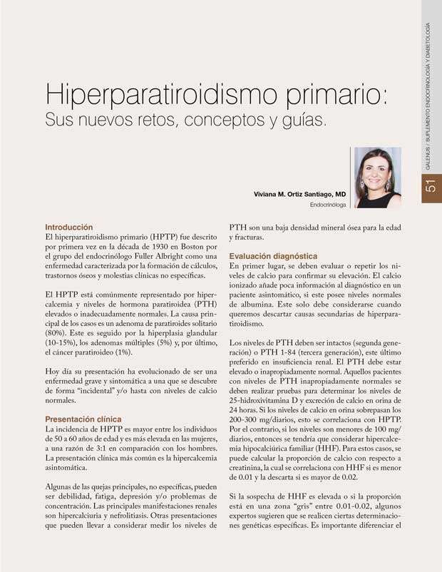 Hiperparatiroidismo primario 