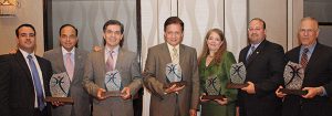 Roberto Pando, Ing. Raúl Gayá, Dr. Jaime Torres, Ramón Cruz, Iraelia Pernas, Frank R. Díaz y Dr. Steven G. Ullmann.