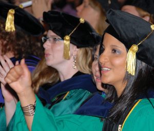 Graduandos de la Escuela de Medicina de la Universidad de Puerto Rico.