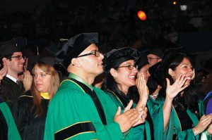 Graduandos de la Escuela de Medicina de la Universidad de Puerto Rico.