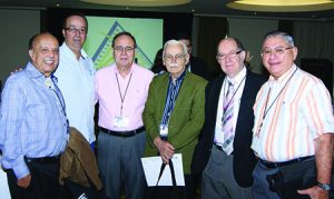 Dr. Susano de la Cruz, Dr. Juan Rodríguez, Dr. René Hernández, Dr. González Alcover, Dr. José Castro y Dr. William Matos.
