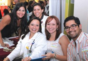 Dra. Marlen Díaz, Dra. Leticia Gely, Dra. Nydia Colón, Srta. Verónica Ramírez, Sr. Juan Carlos Zequeira.